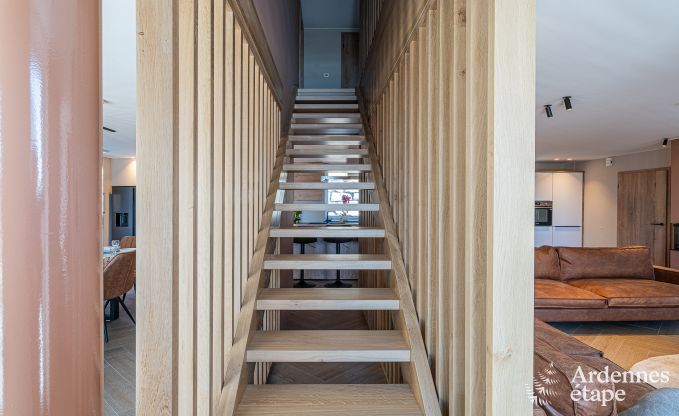 Maison de vacances  Bastogne : hbergement spacieux pour 22 personnes avec des installations compltes et 9 chambres dans l'Ardenne