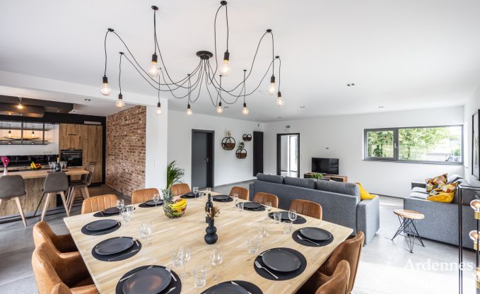 Villa de Luxe � Bastogne pour 12 personnes en Ardenne