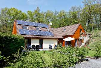 Chalet de luxe pour 16 personnes à Beauraing, Ardenne avec entre autres sauna