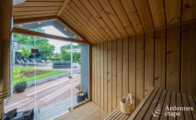 Maison de vacances romantique pour 2 personnes  Beauraing avec piscine, sauna et jacuzzi