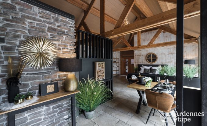 Maison de vacances romantique pour 2 personnes  Beauraing avec piscine, sauna et jacuzzi