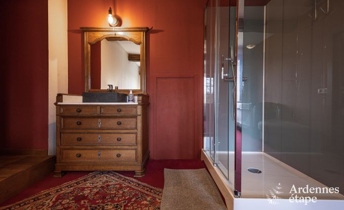 Jolie maison de vacances avec piscine, sauna et jeux � Beauraing pour 15 personnes en Ardenne