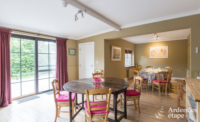 Maison de vacances � Beauraing pour 15 personnes en Ardenne