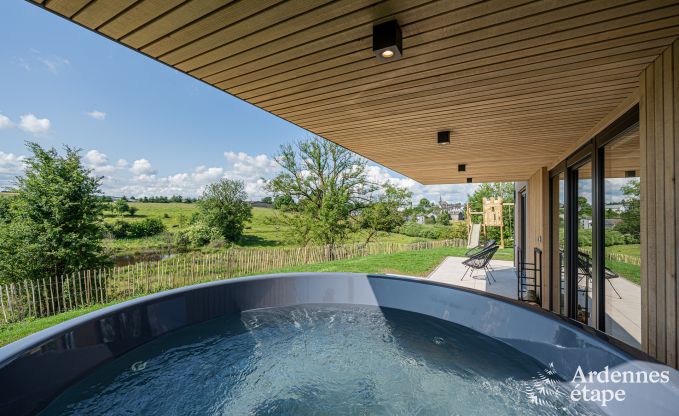 Maison de vacances  Bertogne pour 6 personnes avec jardin priv et hottub