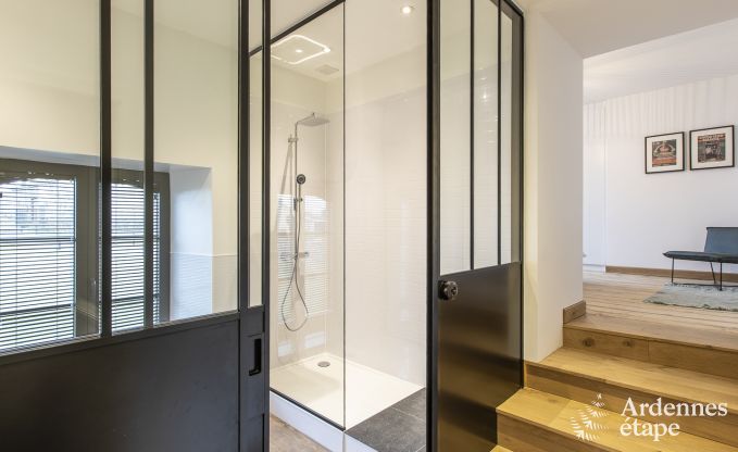 Magnifique chteau  Bertrix : hbergement pour 20 personnes avec piscine intrieure, jacuzzi et cabine infrarouge