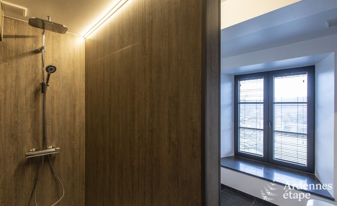 Magnifique chteau  Bertrix : hbergement pour 20 personnes avec piscine intrieure, jacuzzi et cabine infrarouge