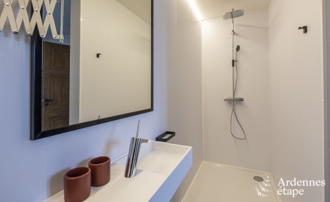 Magnifique chteau  Bertrix : hbergement pour 20 personnes avec piscine intrieure, jacuzzi et cabine infrarouge