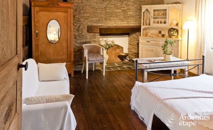 Maison de vacances de charme  Bertrix (Jehonville) pour 6 personnes en Ardenne