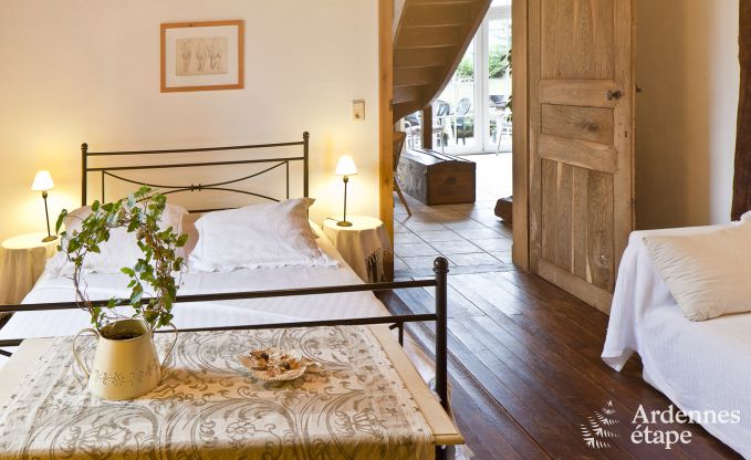 Maison de vacances de charme  Bertrix (Jehonville) pour 6 personnes en Ardenne