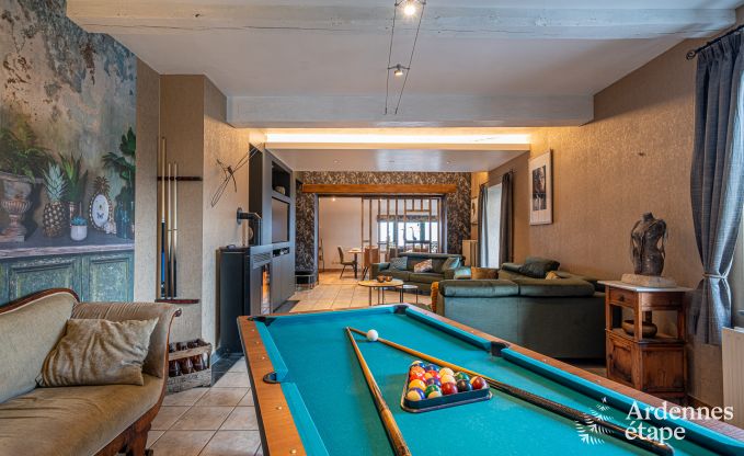 Maison de vacances confortable avec piscine int�rieure � Bertrix, Ardenne