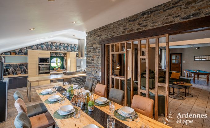 Maison de vacances confortable avec piscine int�rieure � Bertrix, Ardenne