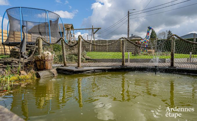 Maison de vacances confortable avec piscine int�rieure � Bertrix, Ardenne