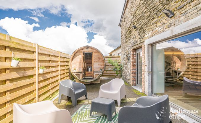 Maison de vacances confortable avec piscine int�rieure � Bertrix, Ardenne