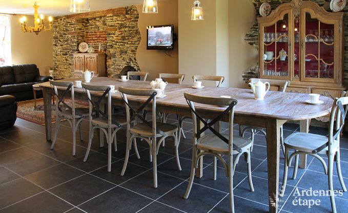 Maison de vacances � Bertrix pour 22 personnes en Ardenne