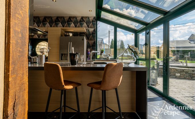 Maison de vacances confortable avec piscine int�rieure � Bertrix, Ardenne