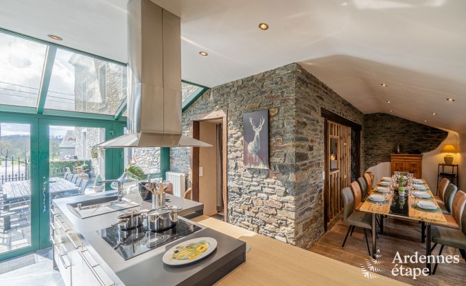 Maison de vacances confortable avec piscine int�rieure � Bertrix, Ardenne