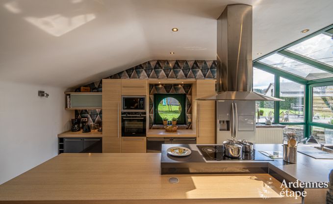 Maison de vacances confortable avec piscine int�rieure � Bertrix, Ardenne