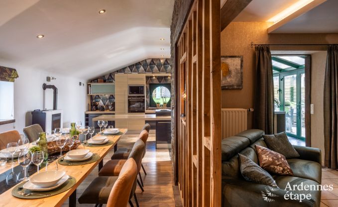 Maison de vacances confortable avec piscine int�rieure � Bertrix, Ardenne