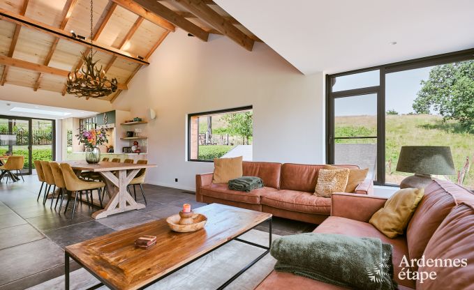 Charmante maison de vacances  Bivre-Cornimont pour 6 personnes avec jacuzzi et cabine infrarouge