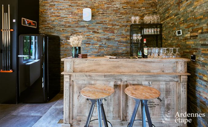 Charmante maison de vacances  Bivre-Cornimont pour 6 personnes avec jacuzzi et cabine infrarouge