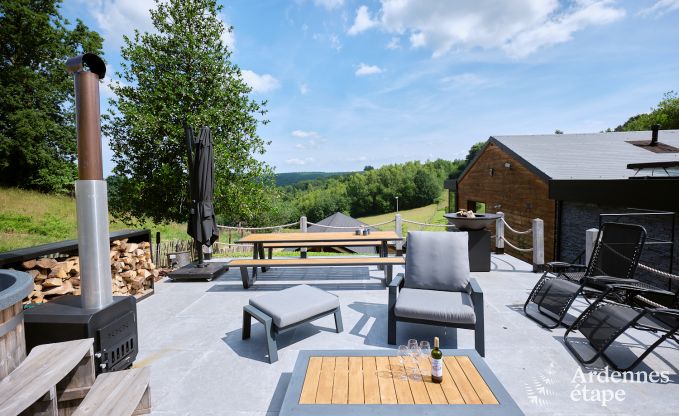 Charmante maison de vacances  Bivre-Cornimont pour 6 personnes avec jacuzzi et cabine infrarouge