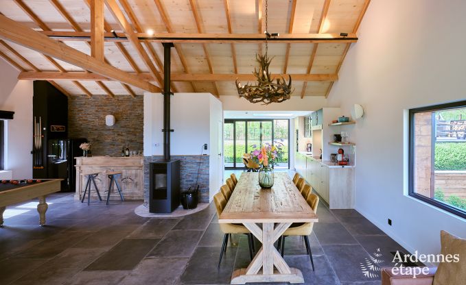 Charmante maison de vacances  Bivre-Cornimont pour 6 personnes avec jacuzzi et cabine infrarouge