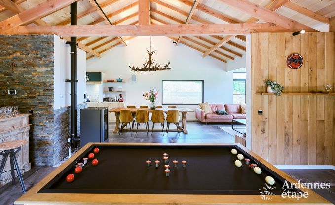 Charmante maison de vacances  Bivre-Cornimont pour 6 personnes avec jacuzzi et cabine infrarouge