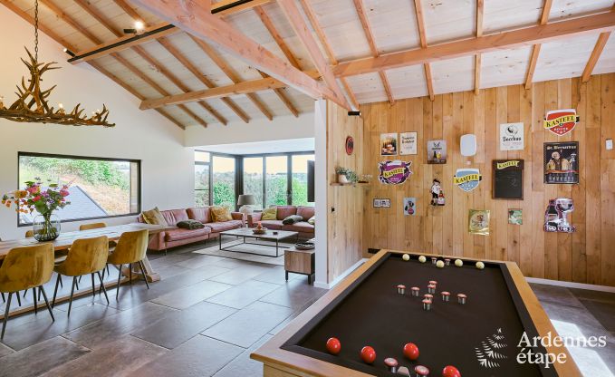 Charmante maison de vacances  Bivre-Cornimont pour 6 personnes avec jacuzzi et cabine infrarouge