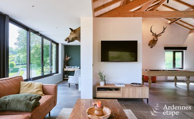 Charmante maison de vacances  Bivre-Cornimont pour 6 personnes avec jacuzzi et cabine infrarouge