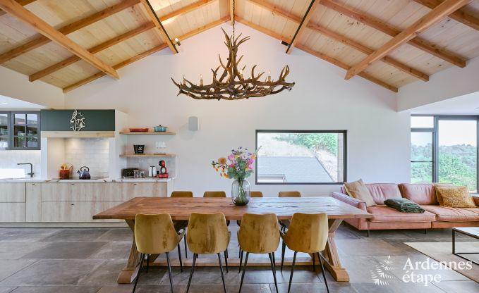 Charmante maison de vacances  Bivre-Cornimont pour 6 personnes avec jacuzzi et cabine infrarouge