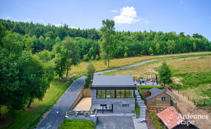 Charmante maison de vacances  Bivre-Cornimont pour 6 personnes avec jacuzzi et cabine infrarouge