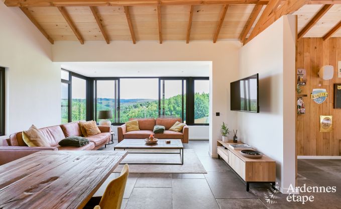 Charmante maison de vacances  Bivre-Cornimont pour 6 personnes avec jacuzzi et cabine infrarouge