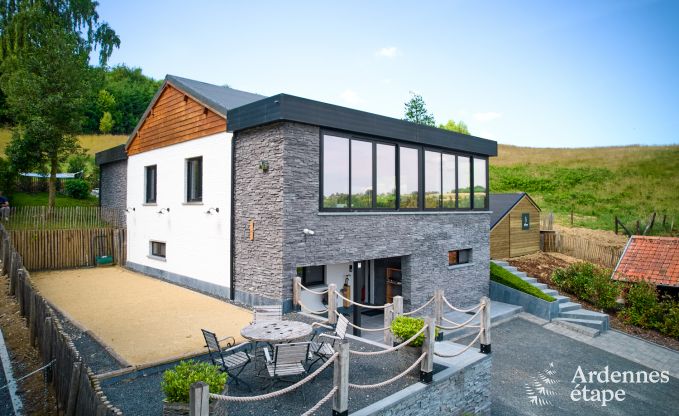 Charmante maison de vacances  Bivre-Cornimont pour 6 personnes avec jacuzzi et cabine infrarouge