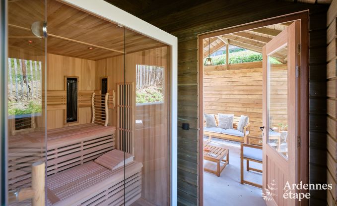 Charmante maison de vacances  Bivre-Cornimont pour 6 personnes avec jacuzzi et cabine infrarouge