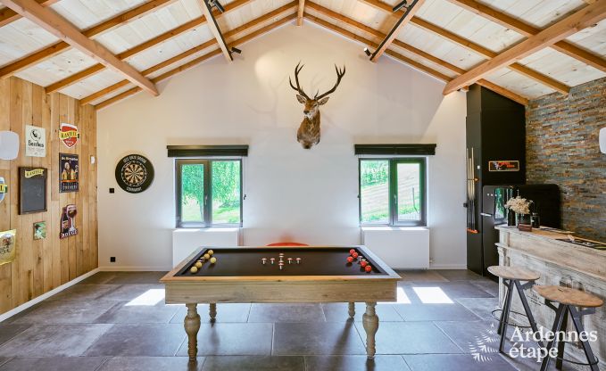 Charmante maison de vacances  Bivre-Cornimont pour 6 personnes avec jacuzzi et cabine infrarouge