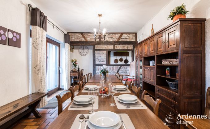 Maison de vacances � Bilstain pour 14 personnes en Ardenne