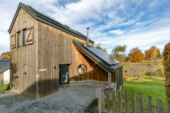 Chalet en bois pour 4 personnes à louer à Bouillon, dans les Ardennes