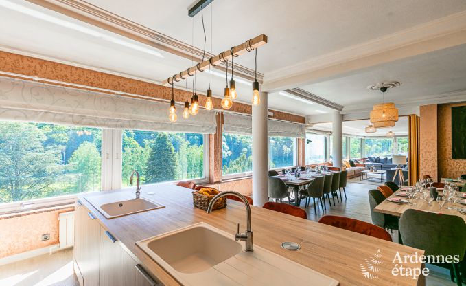Maison de vacances � Bouillon pour 30/36 personnes en Ardenne