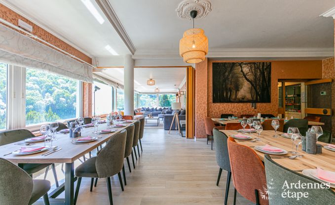 Maison de vacances � Bouillon pour 30/36 personnes en Ardenne