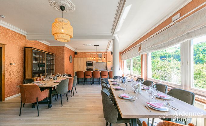 Maison de vacances � Bouillon pour 30/36 personnes en Ardenne