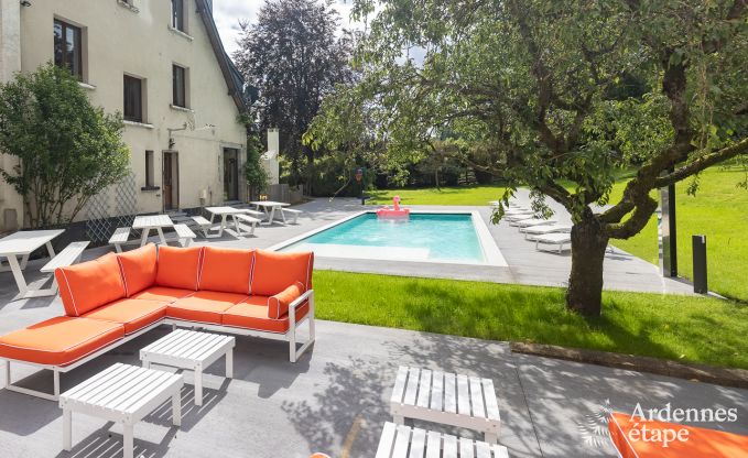 Maison de vacances � Bouillon pour 36/40 personnes en Ardenne