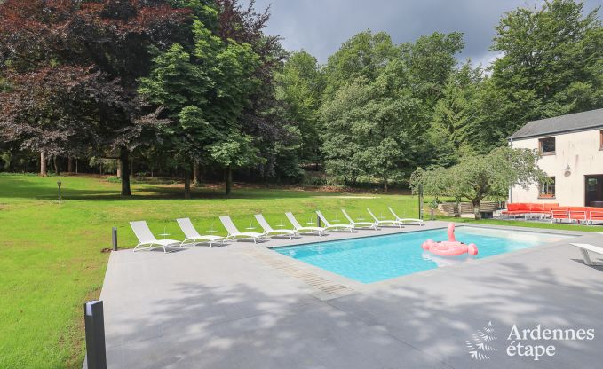 Maison de vacances � Bouillon pour 36/40 personnes en Ardenne