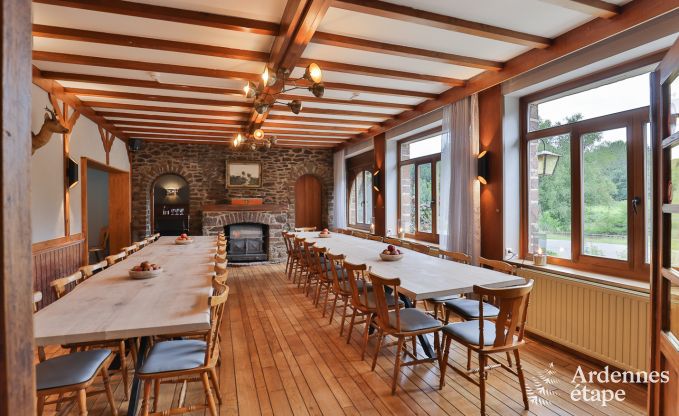Maison de vacances � Bouillon pour 36/40 personnes en Ardenne