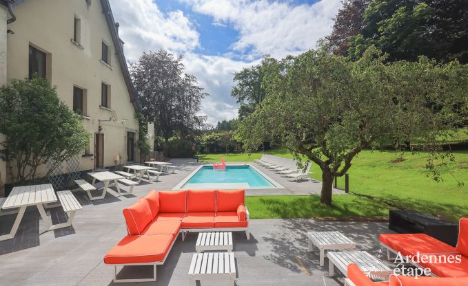 Maison de vacances � Bouillon pour 36/40 personnes en Ardenne