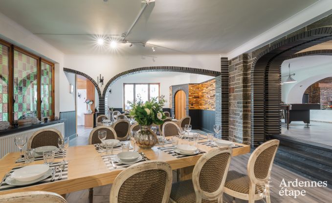 Maison de vacances � Bouillon pour 30 personnes en Ardenne