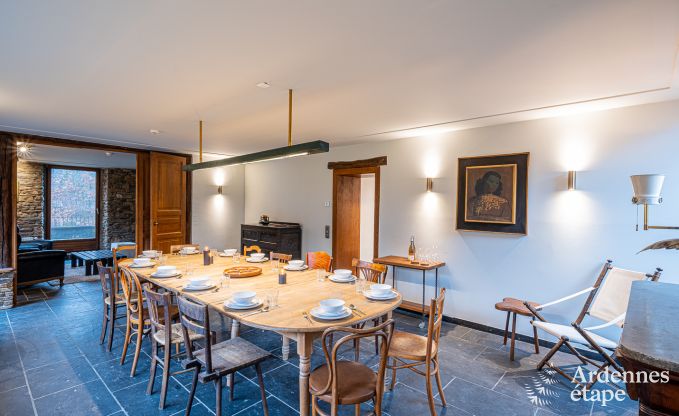 Villa de Luxe � Bouillon pour 15 personnes en Ardenne