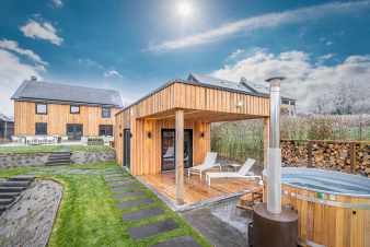 Villa de luxe 8 personnes avec feu ouvert et espace bien-être à Bouillon