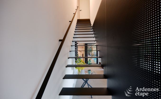 Villa de luxe pour 14 personnes  Poupehan avec 6 chambres et salles de bains, piscine intrieure et sauna