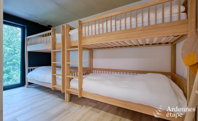 Villa de luxe pour 14 personnes  Poupehan avec 6 chambres et salles de bains, piscine intrieure et sauna