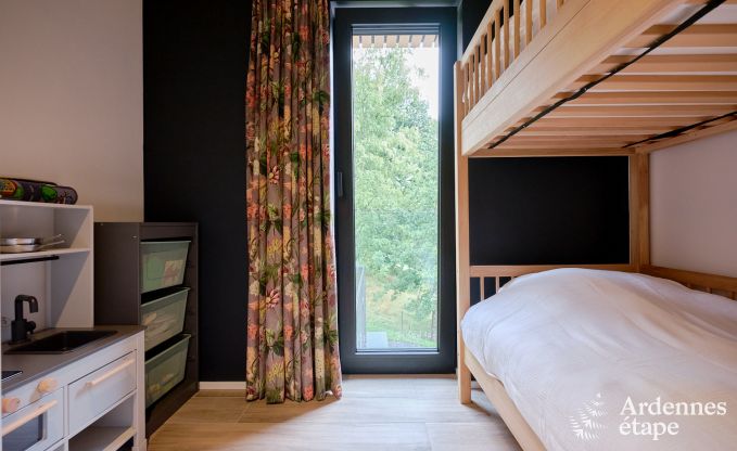 Villa de luxe pour 14 personnes  Poupehan avec 6 chambres et salles de bains, piscine intrieure et sauna